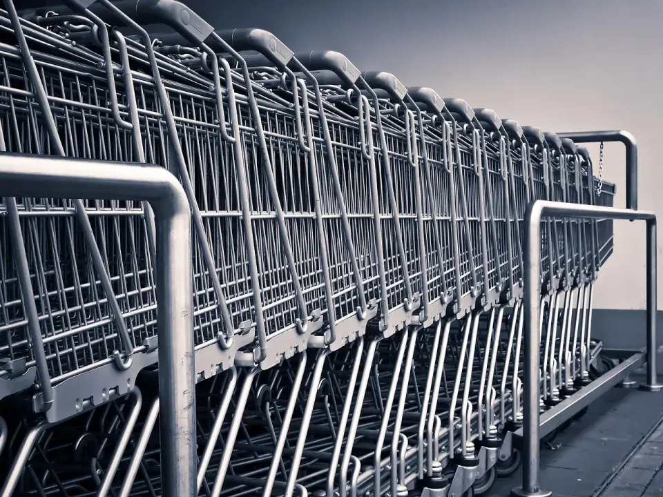 shopping carts, grocery, shopping, grocery shopping