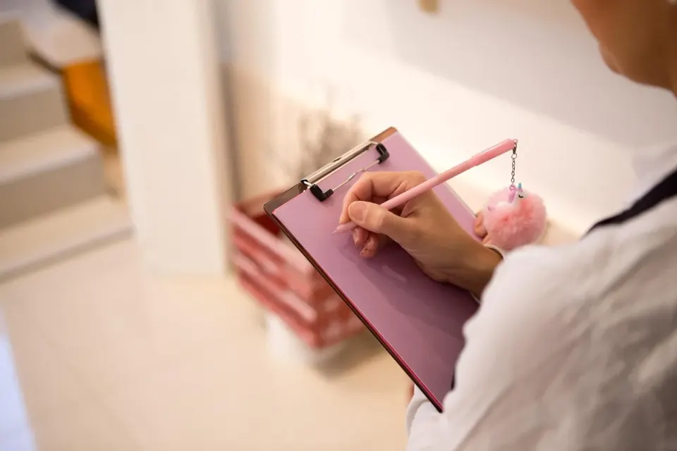 writing, pencil, note, flower background
